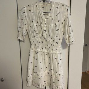 With Jéan Size S White Floral Dress
